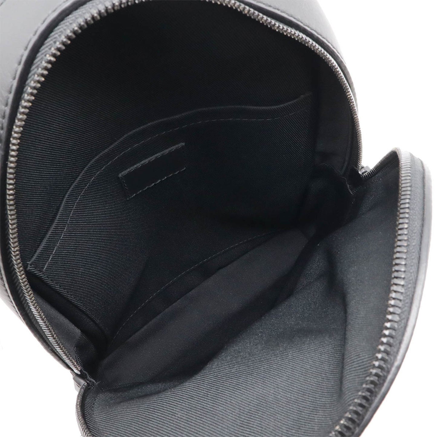 Louis Vuitton Black Noir Leather Shoulder Bag Sling Bag