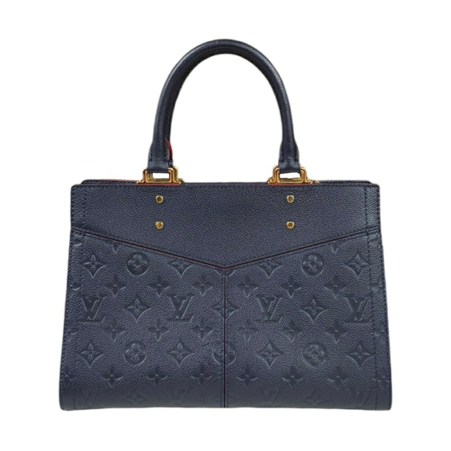 Louis Vuitton Marine Rouge Navy Red Color Monogram Empreinte Shoulder Bag