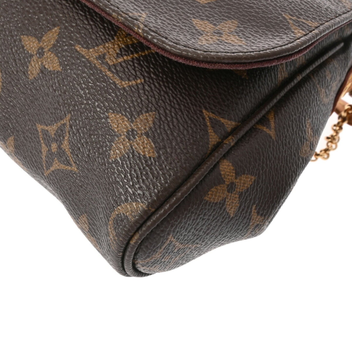 Louis Vuitton Brown Monogram Canvas Shoulder Bag