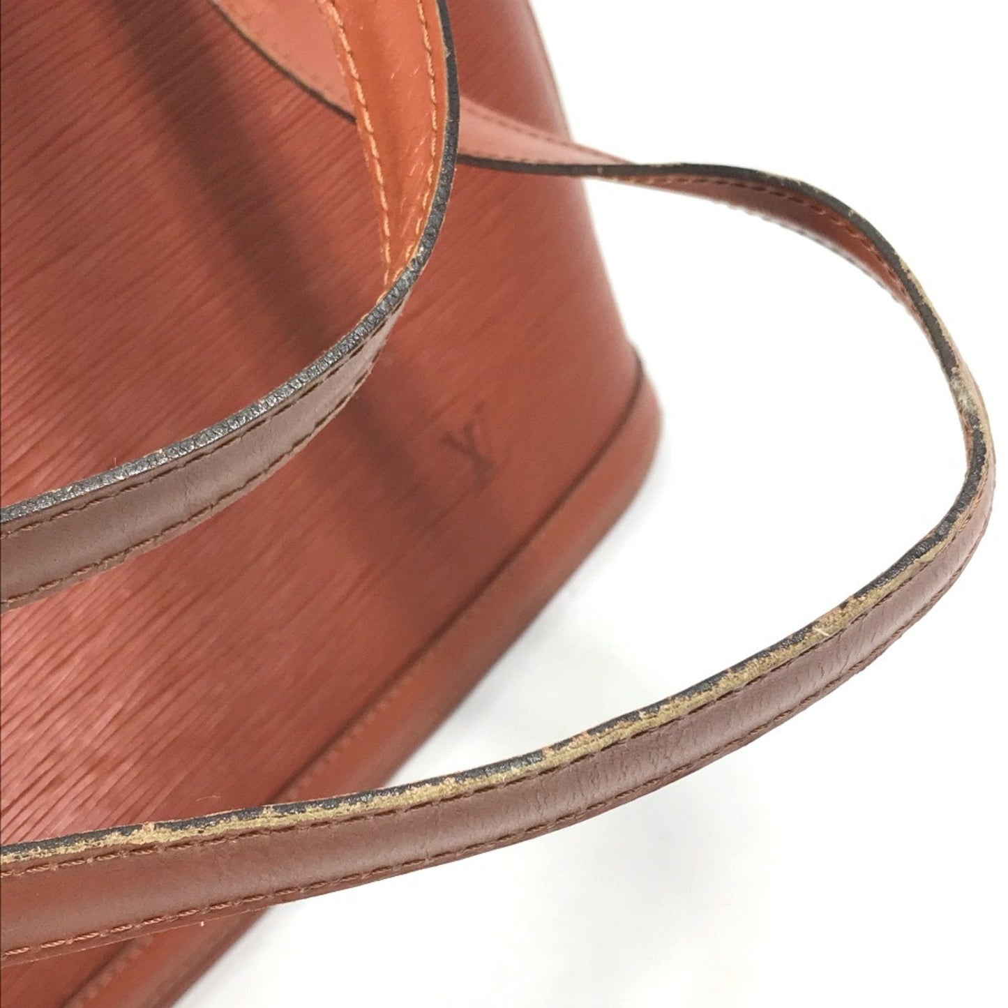 Louis Vuitton Brown Leather Shoulder Bag