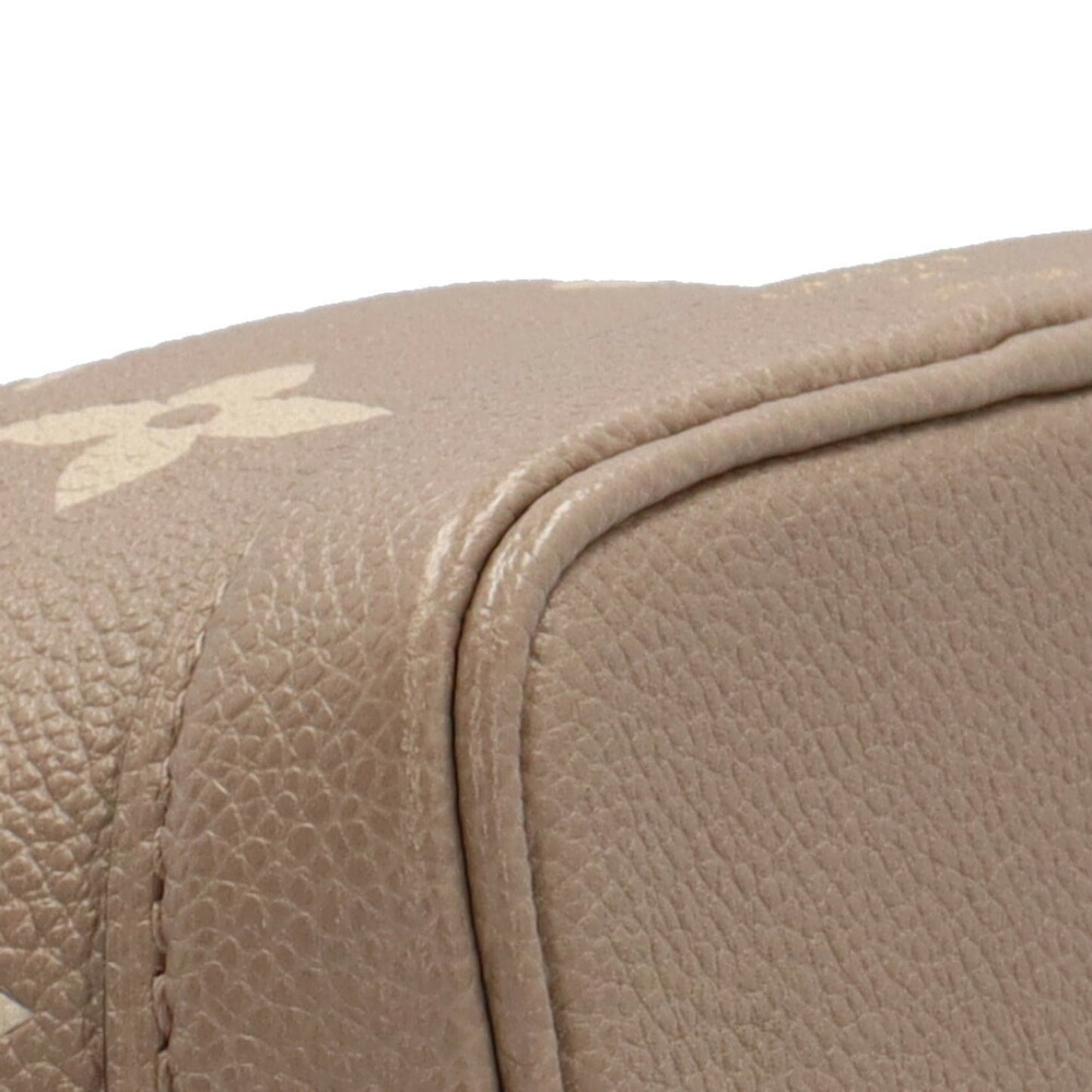 Louis Vuitton Empreinte Beige Leather Shoulder Bag