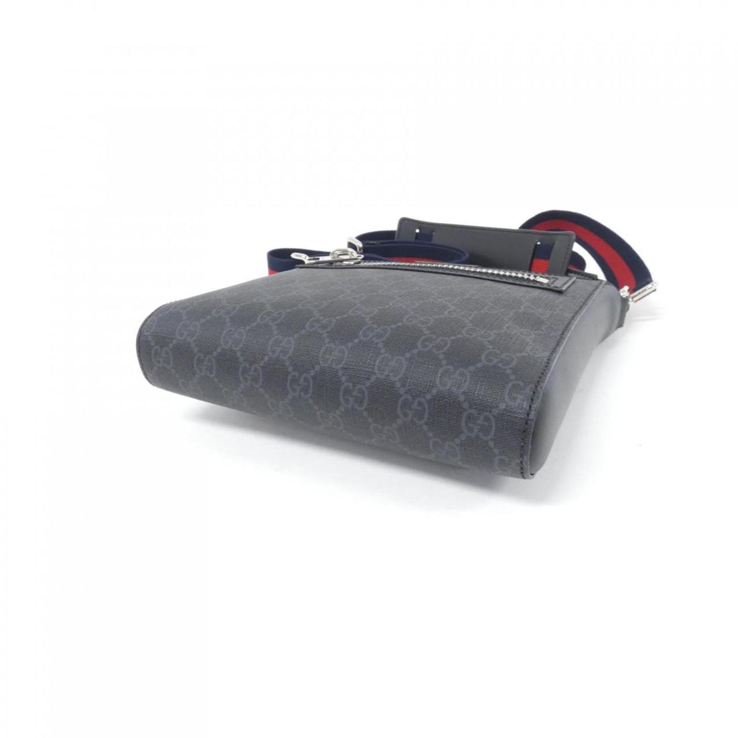 Gucci Black Gray Gg Supreme Shoulder Bag