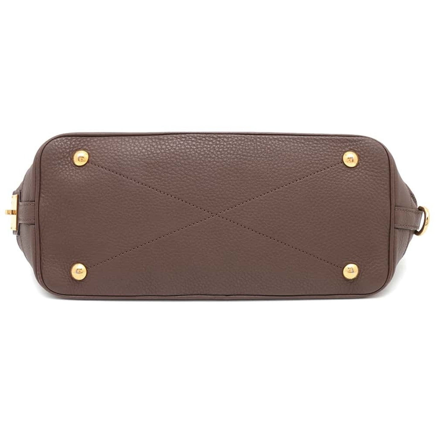 Louis Vuitton Monogram Brown Mahina Leather Handbag Shoulder Bag