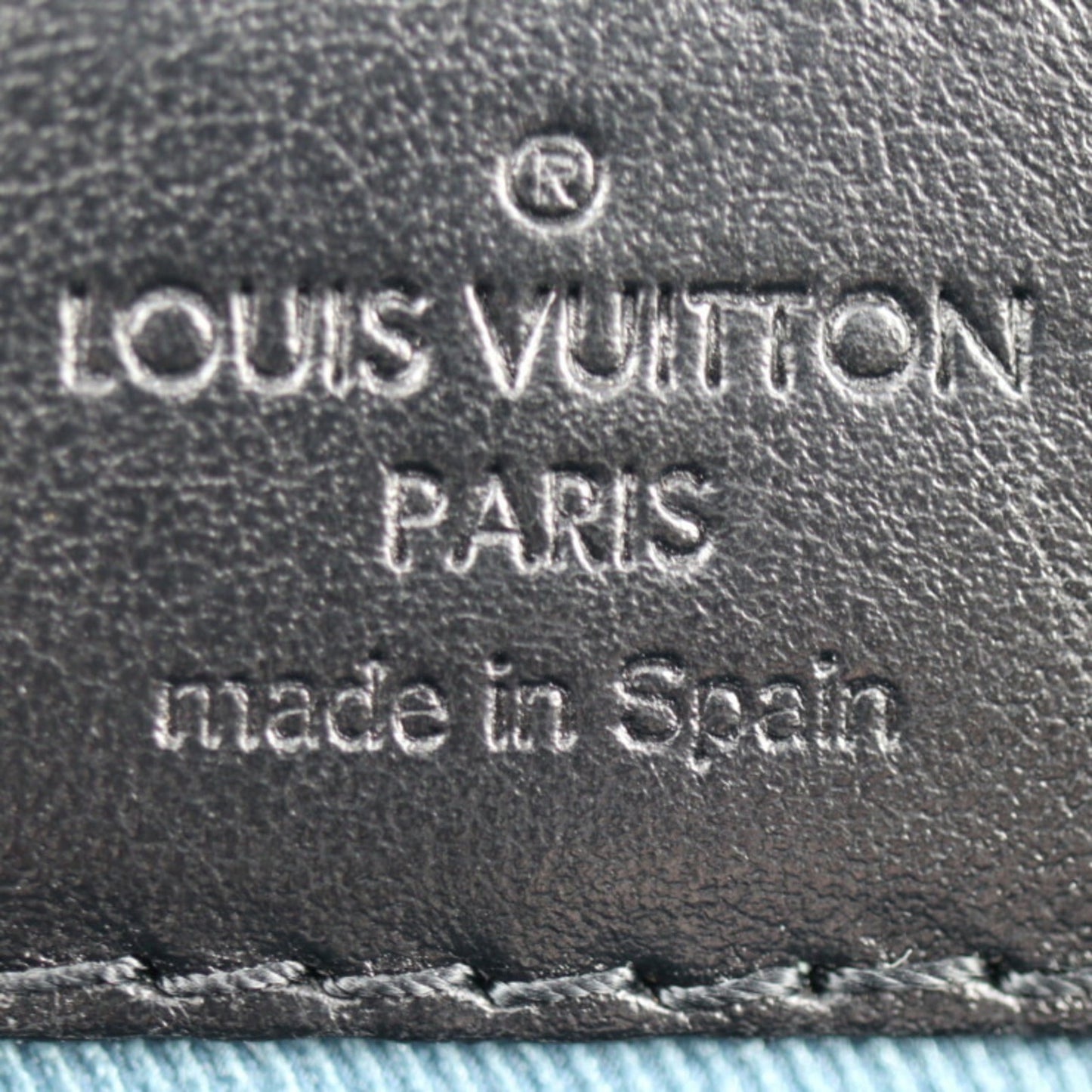 Louis Vuitton Damier Graphite Black Damier Graphite Leather Handbag Shoulder Bag