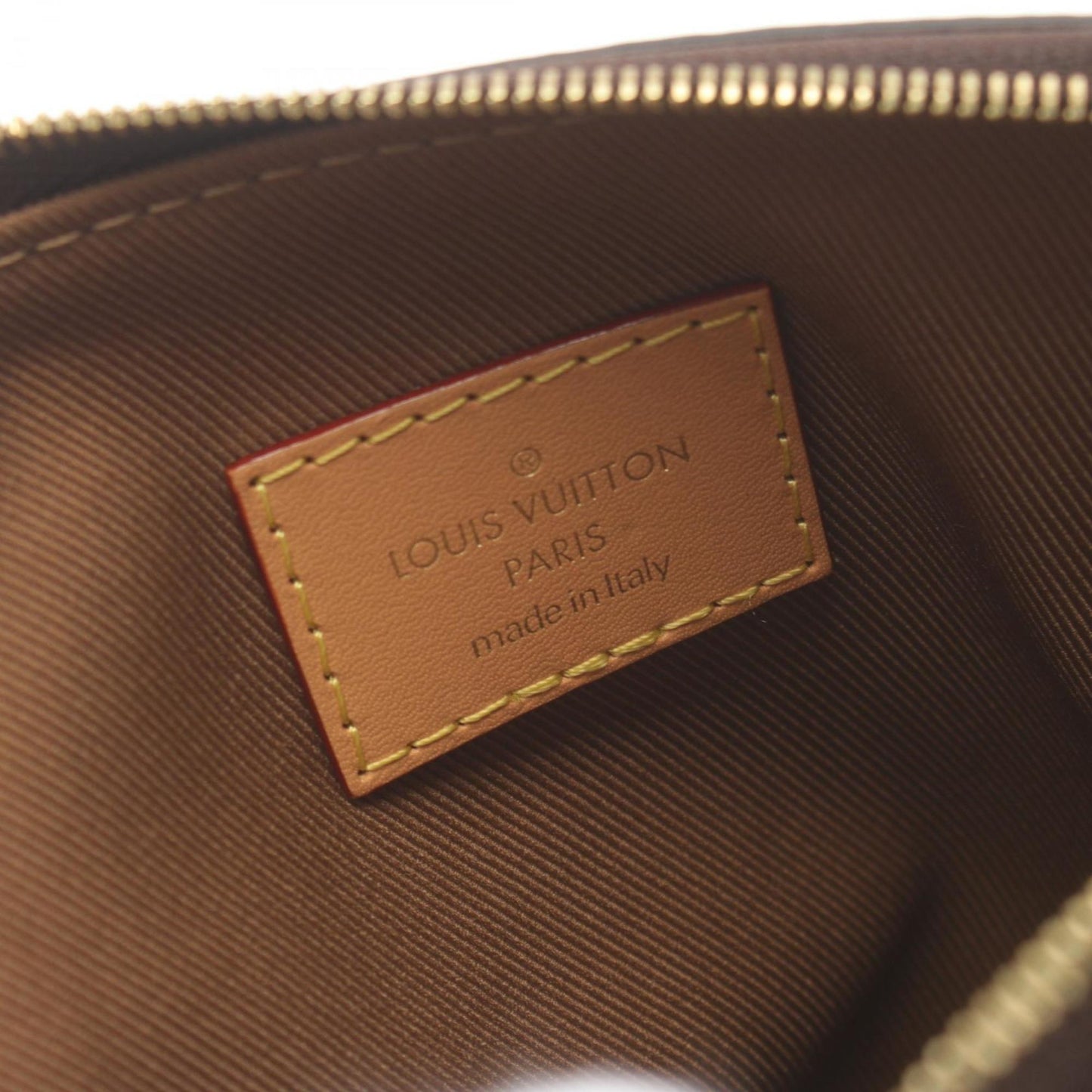 Louis Vuitton Brown Monogram Coated Canvas Shoulder Bag