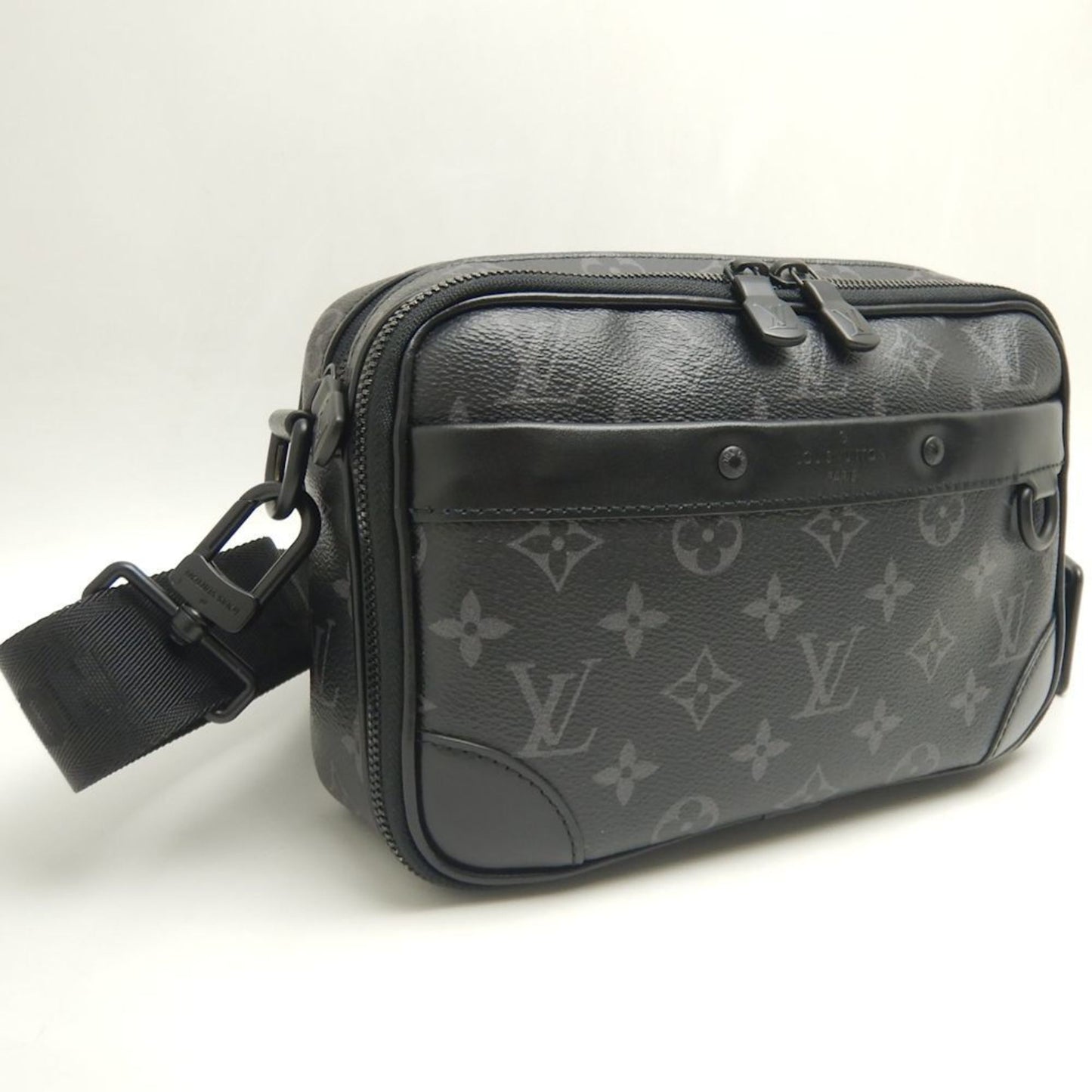 Louis Vuitton Black Pvc Shoulder Bag