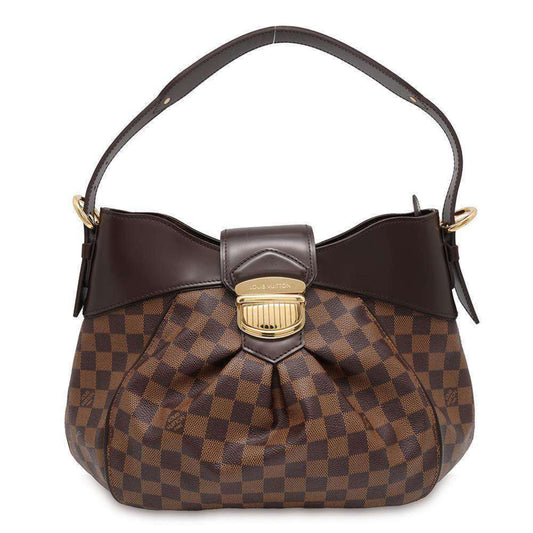 Louis Vuitton Damier Damier Canvas Ebene Red Color Damier Canvas Shoulder Bag ()
