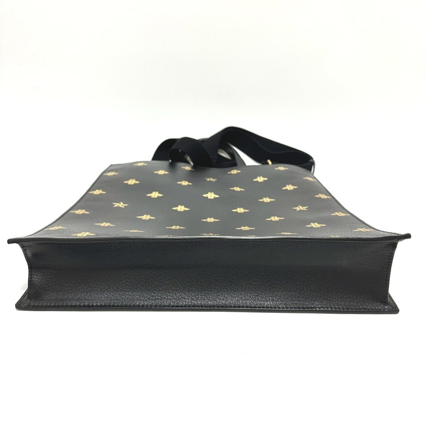 Gucci Black Leather Shoulder Bag Tote Bag