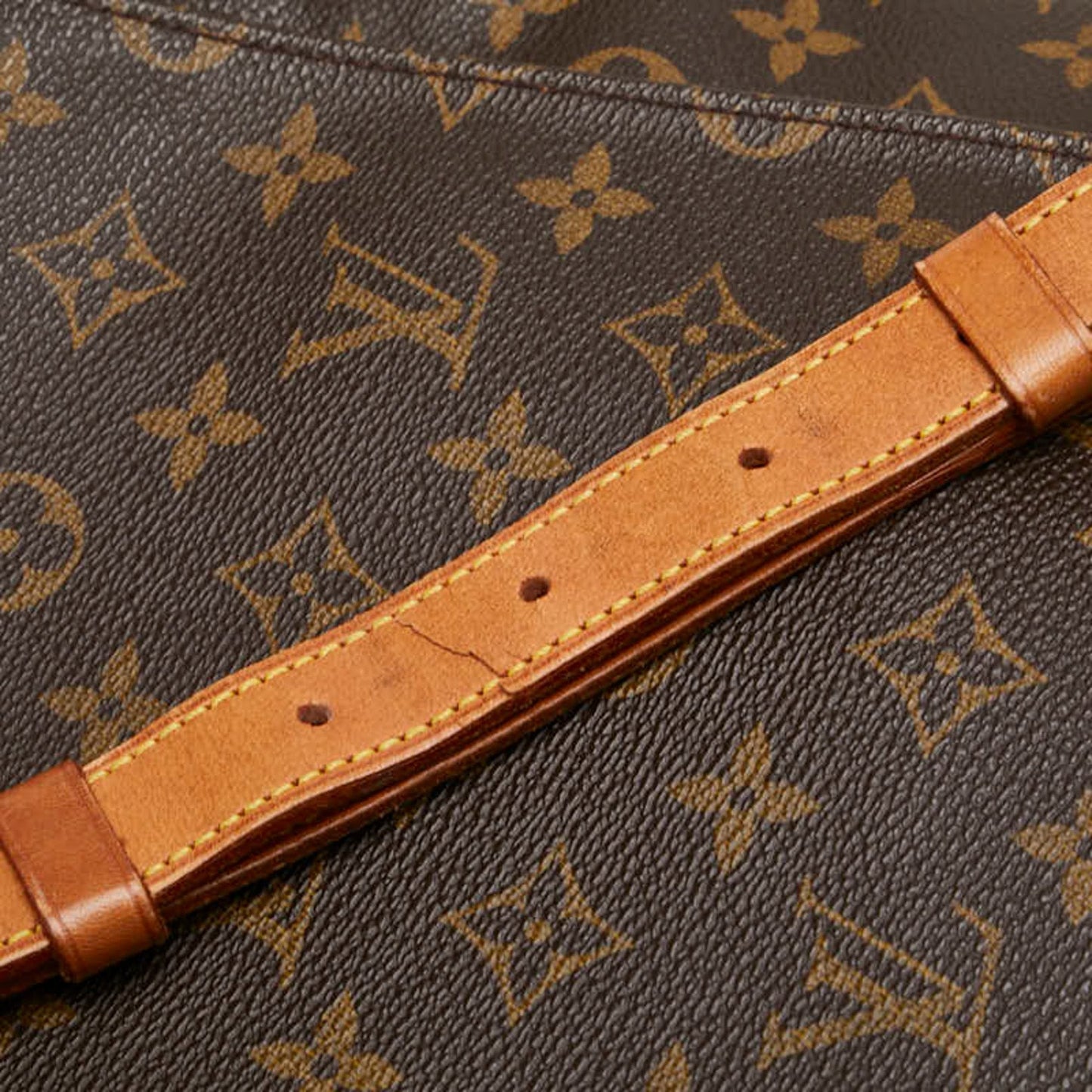 Louis Vuitton Monogram Brown Pvc Leather Shoulder Bag