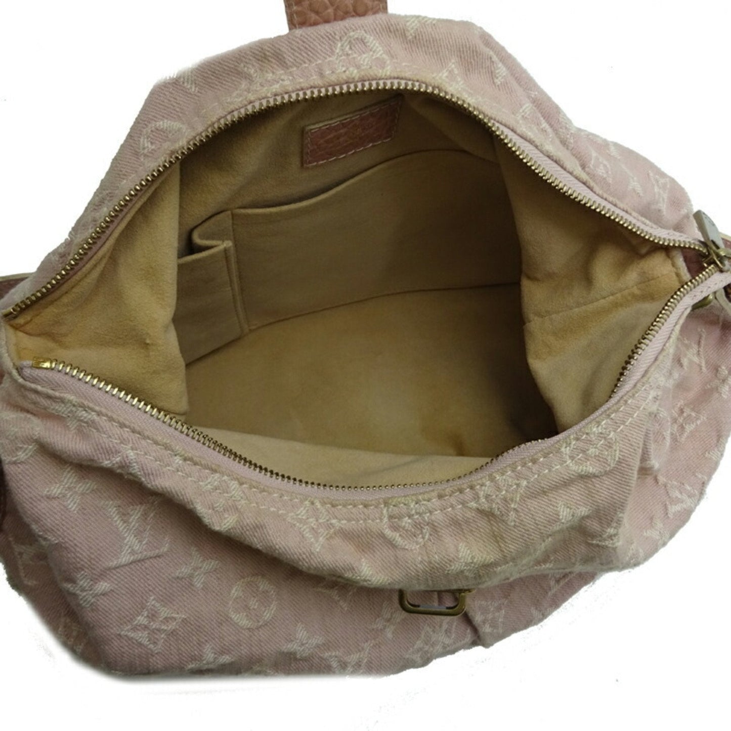 Louis Vuitton Monogram Denim Pink Monogram Denim Shoulder Bag