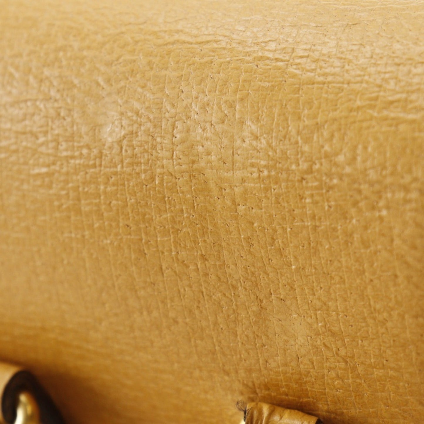 Gucci Yellow Leather Backpack