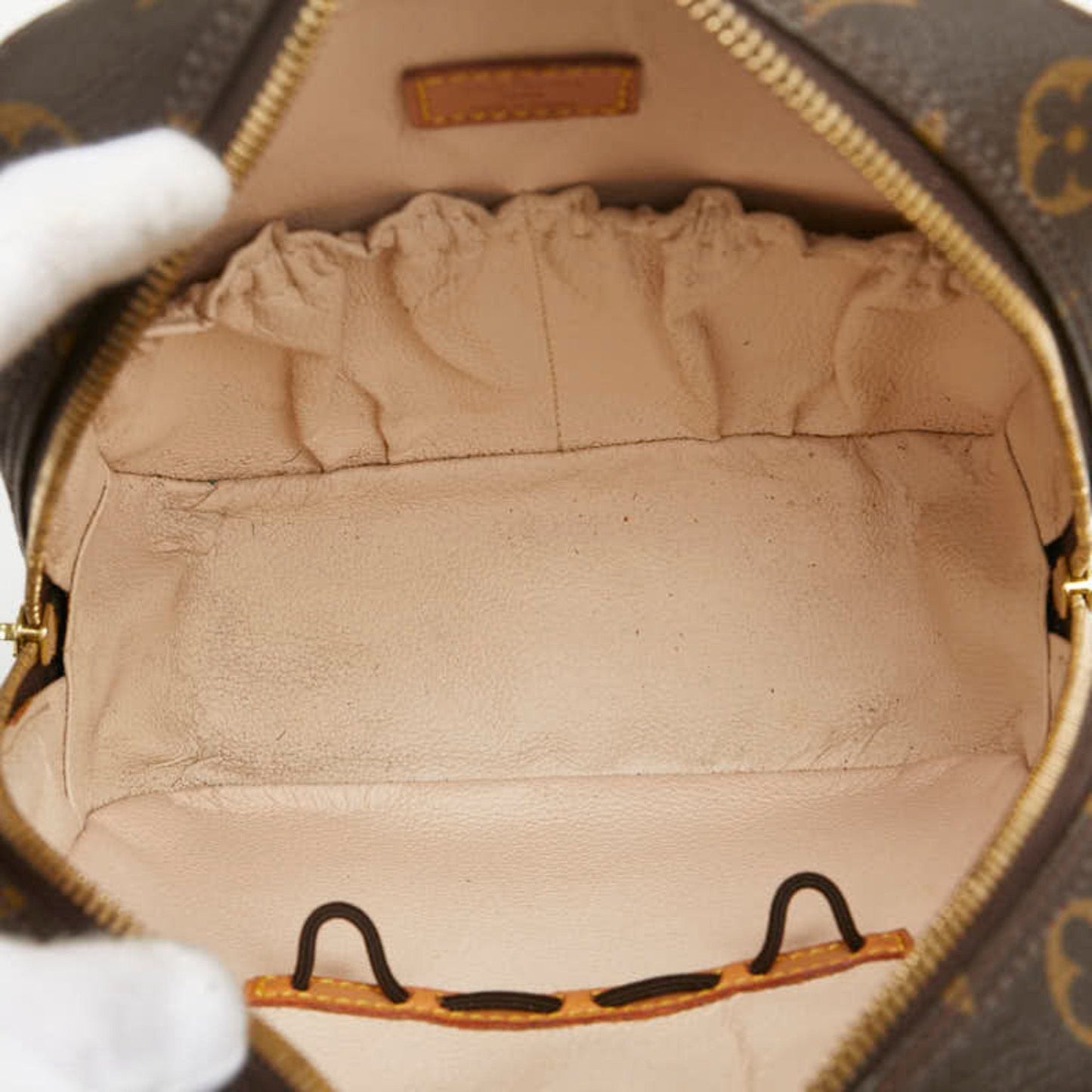 Louis Vuitton Brown Pvc Leather Handbag Shoulder Bag