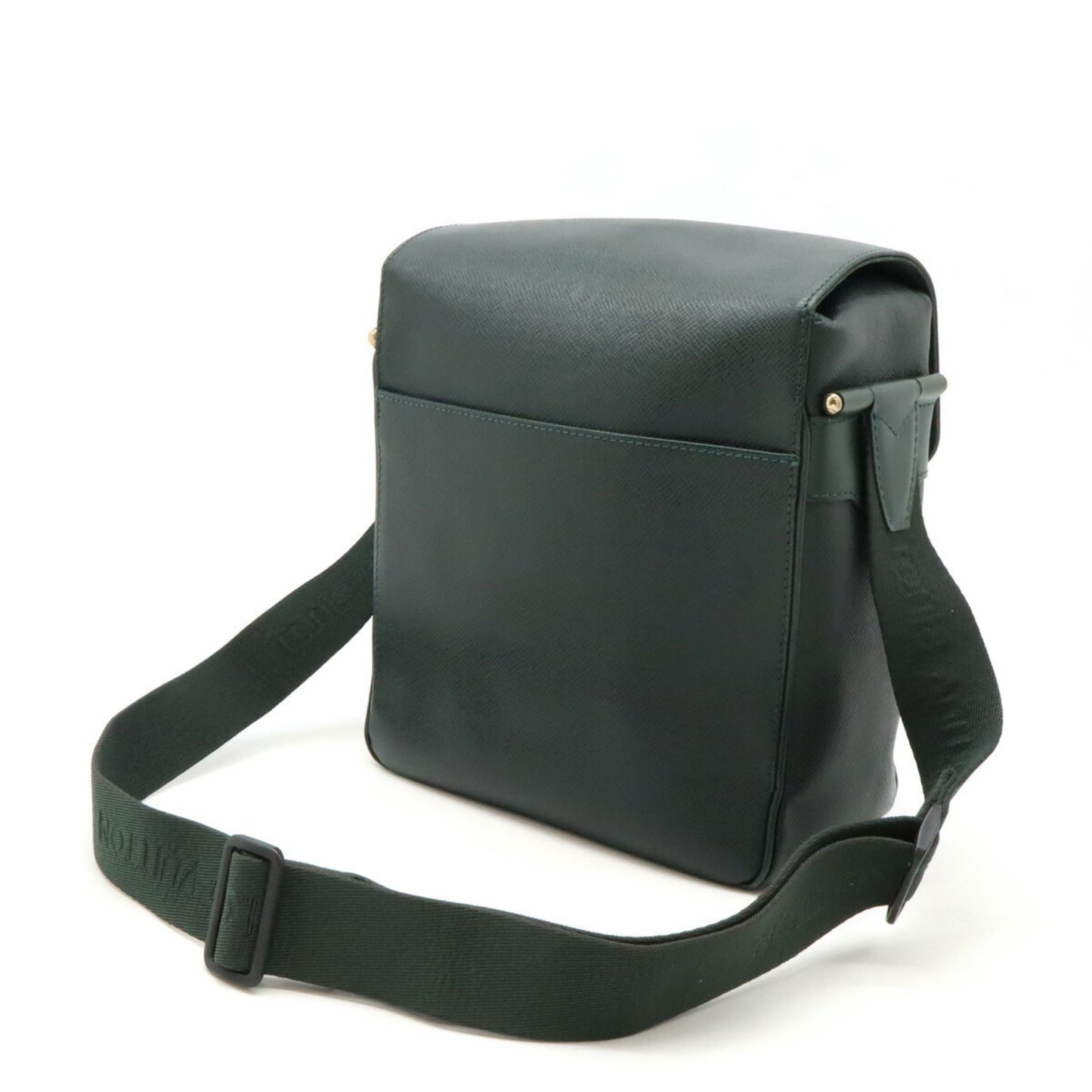Louis Vuitton Episea Green Taiga Leather Shoulder Bag