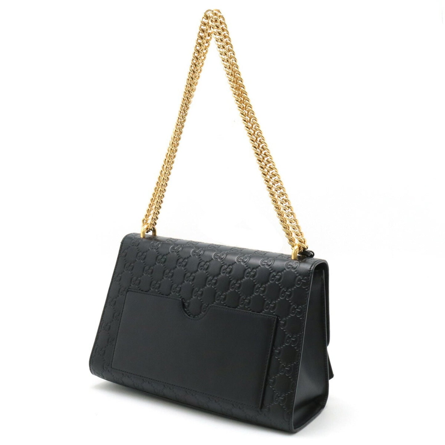 Gucci Black Leather Shoulder Bag
