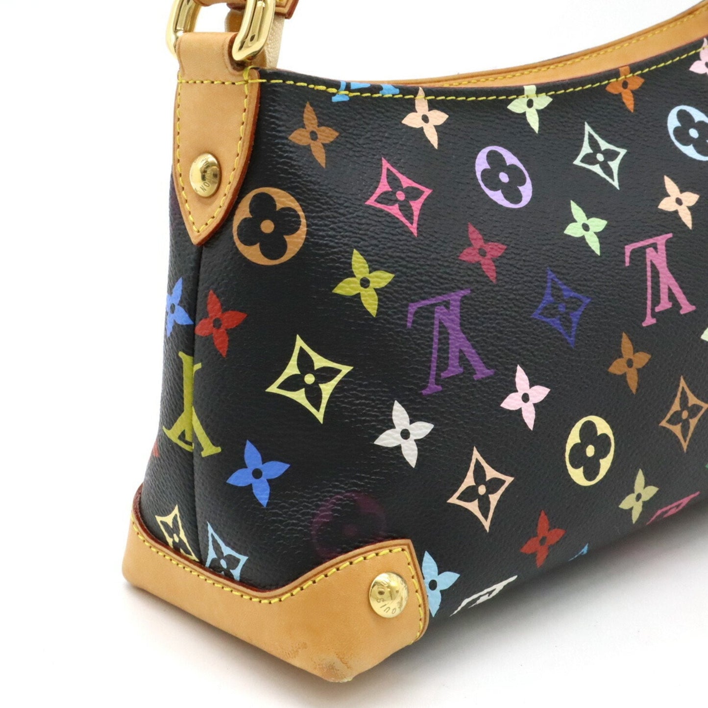 Louis Vuitton Noir Pvc Handbag Shoulder Bag