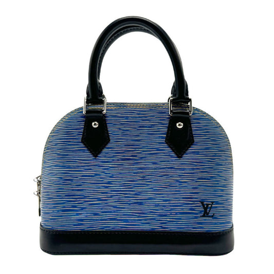 Louis Vuitton Blue Epi Leather Handbag Shoulder Bag ()