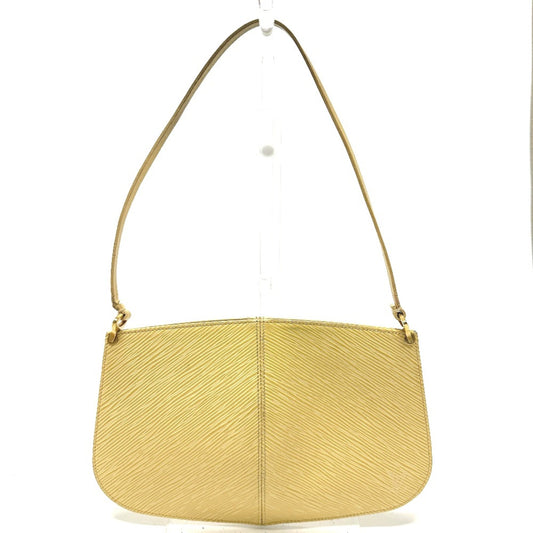 Louis Vuitton Beige Leather Shoulder Bag ()