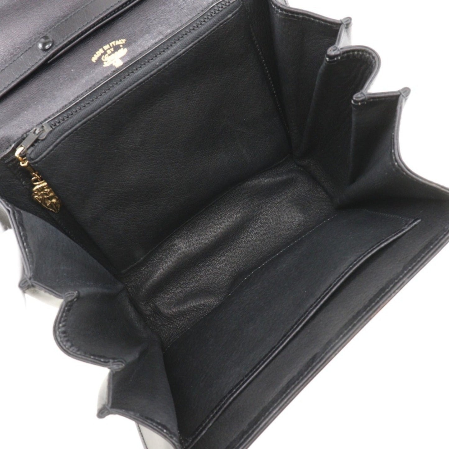 Gucci Black Leather Shoulder Bag