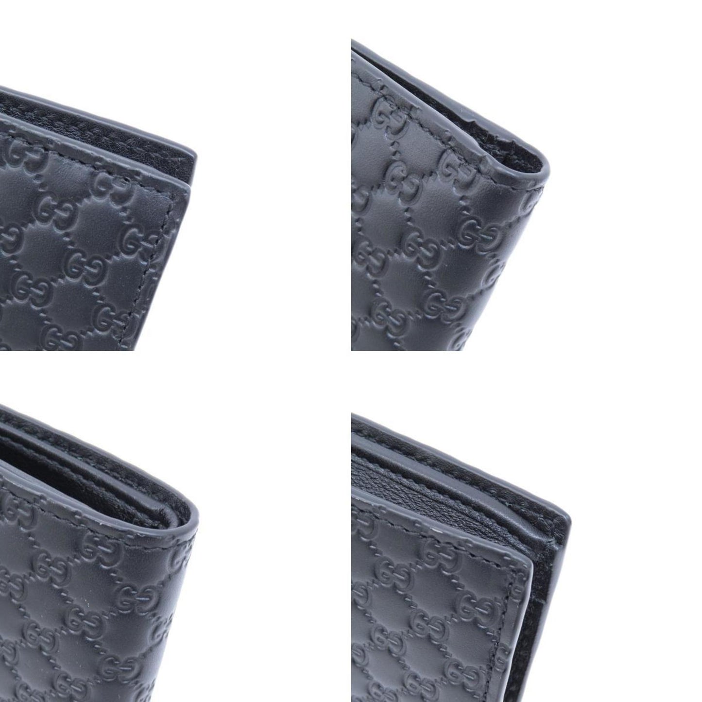 Gucci Black Leather Wallet (Bi-Fold)