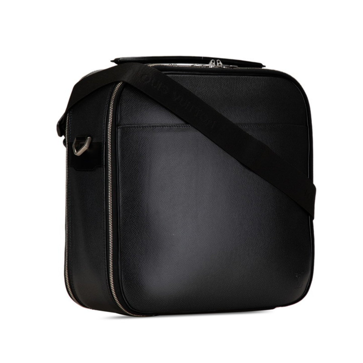 Louis Vuitton Ardoise Black Leather Shoulder Bag