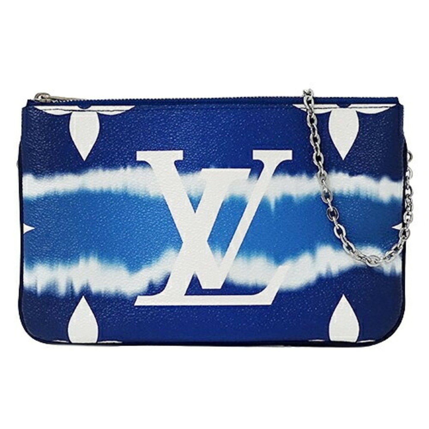 Louis Vuitton Blue Monogram Canvas Pochette Shoulder Bag