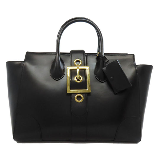Gucci Black Leather Tote Bag ()
