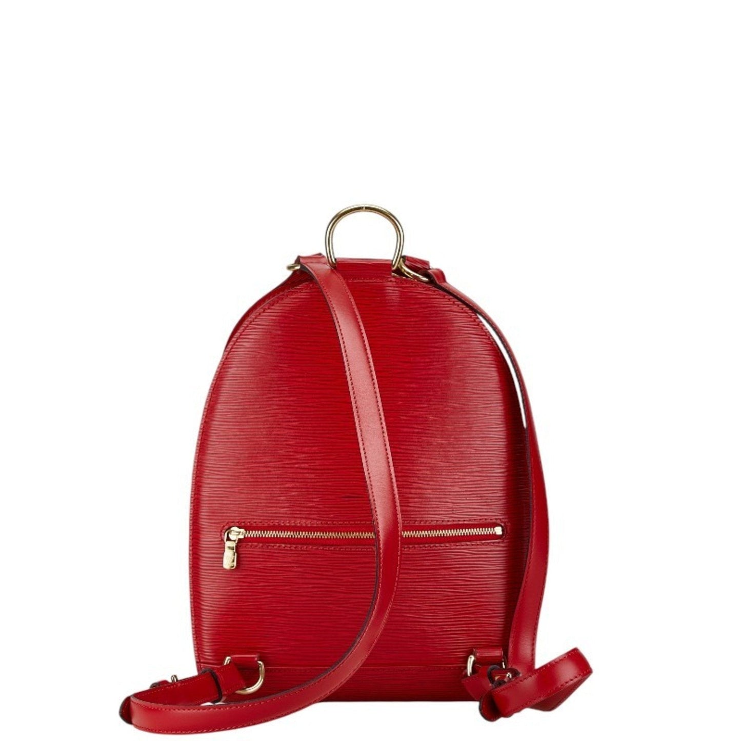 Louis Vuitton Castilian Red Leather Backpack