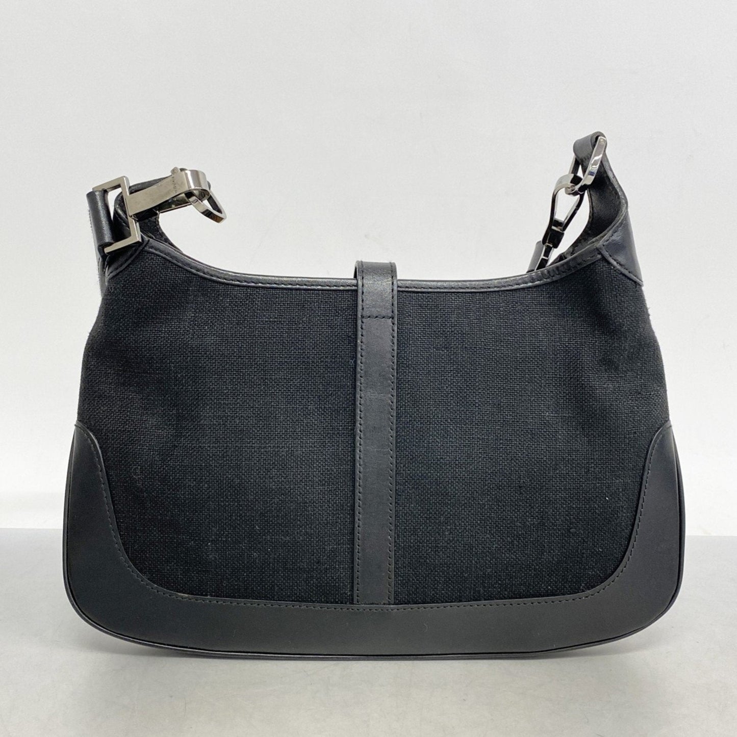 Gucci Black Canvas Shoulder Bag