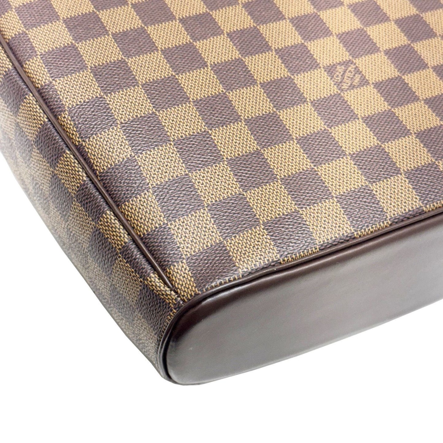 Louis Vuitton Brown Pvc Leather Shoulder Bag