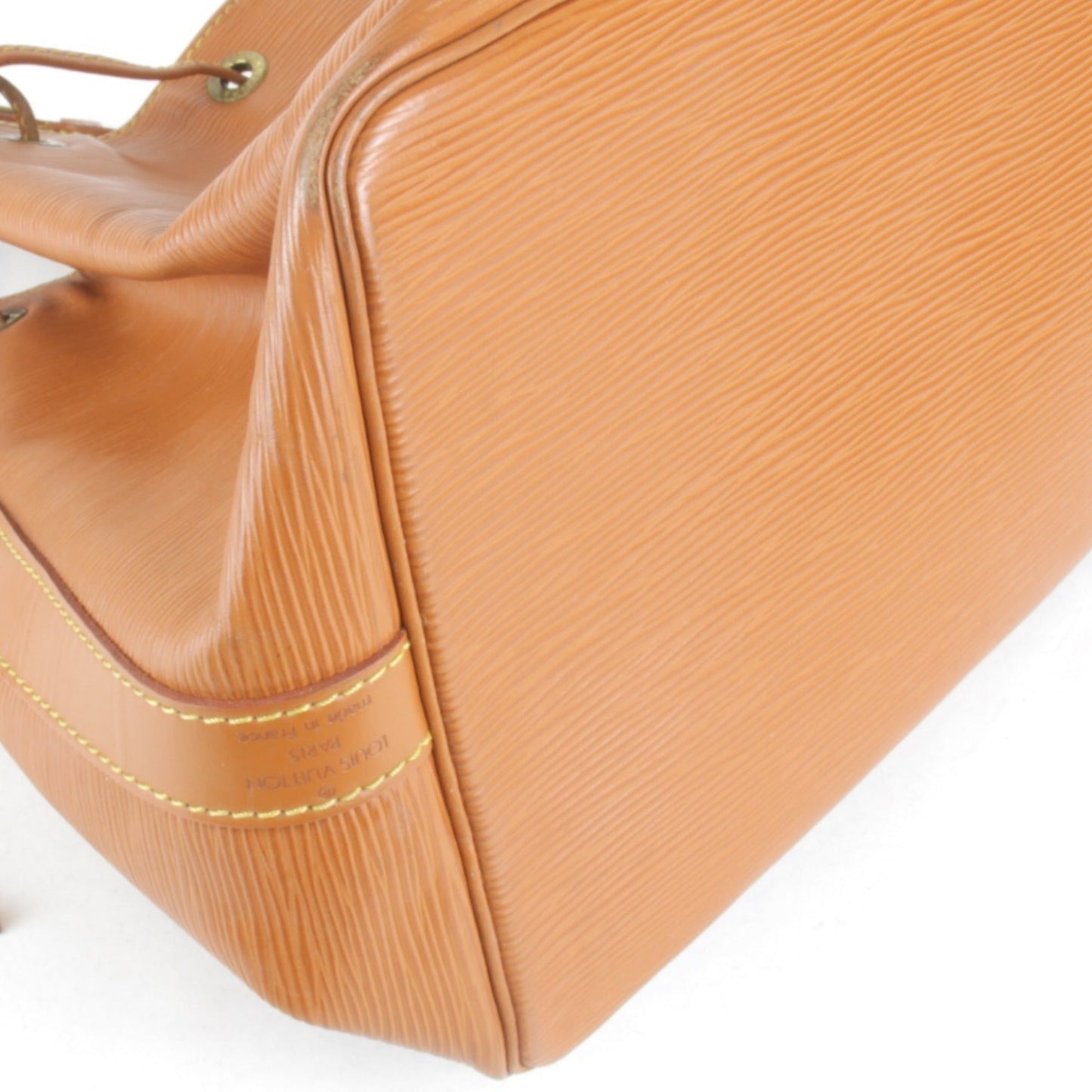 Louis Vuitton Epi Orange Epi Leather Shoulder Bag