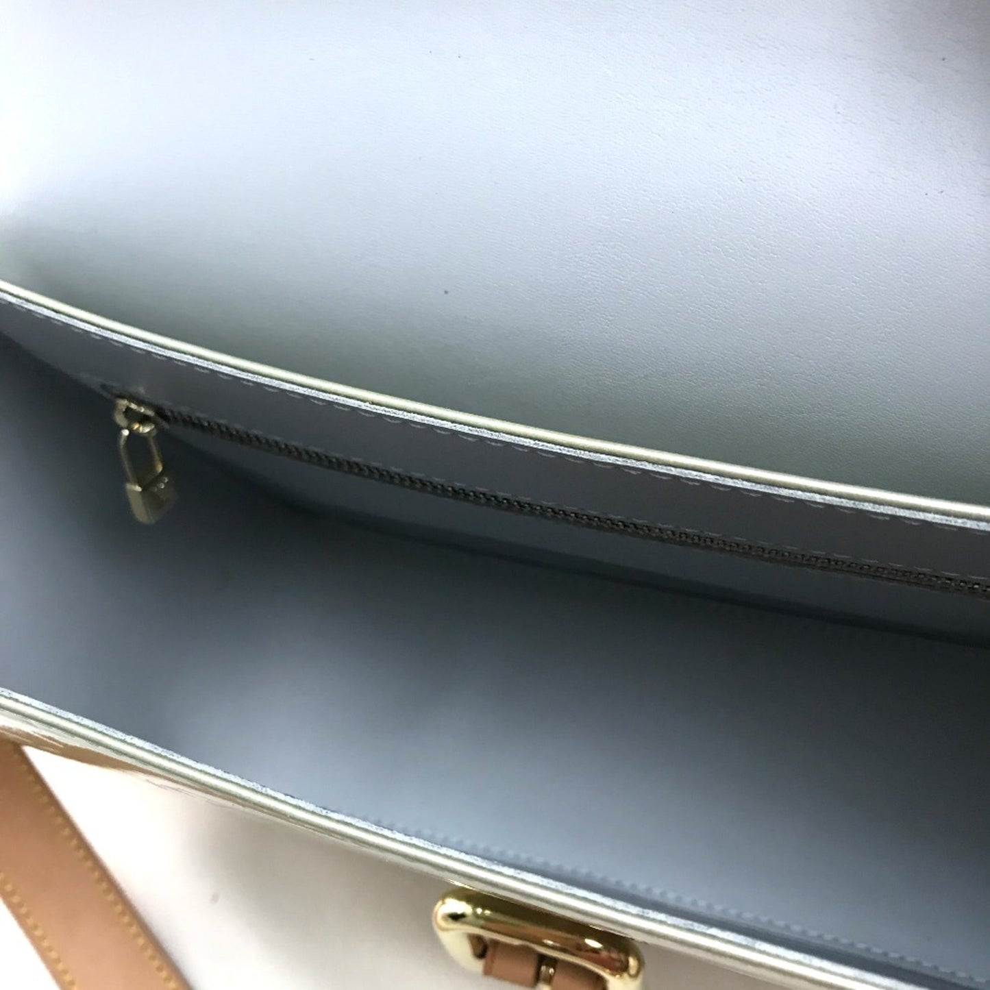Louis Vuitton Green Leather Shoulder Bag