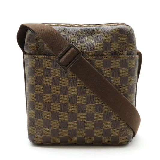 Louis Vuitton Brown Pvc Shoulder Bag ()