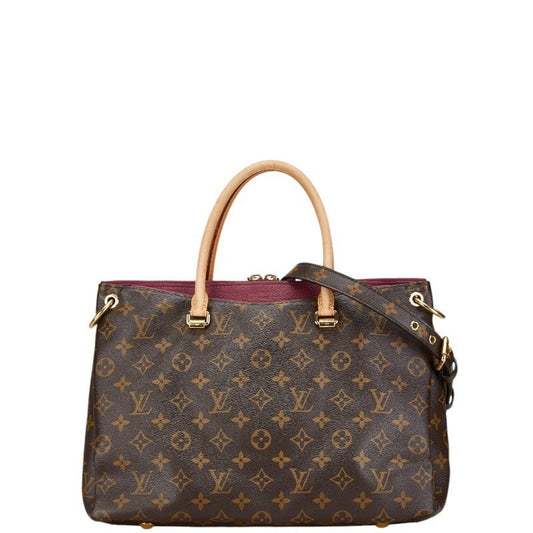 Louis Vuitton Monogram Aurore Brown Monogram Purple Monogram Leather Handbag Shoulder Bag ()