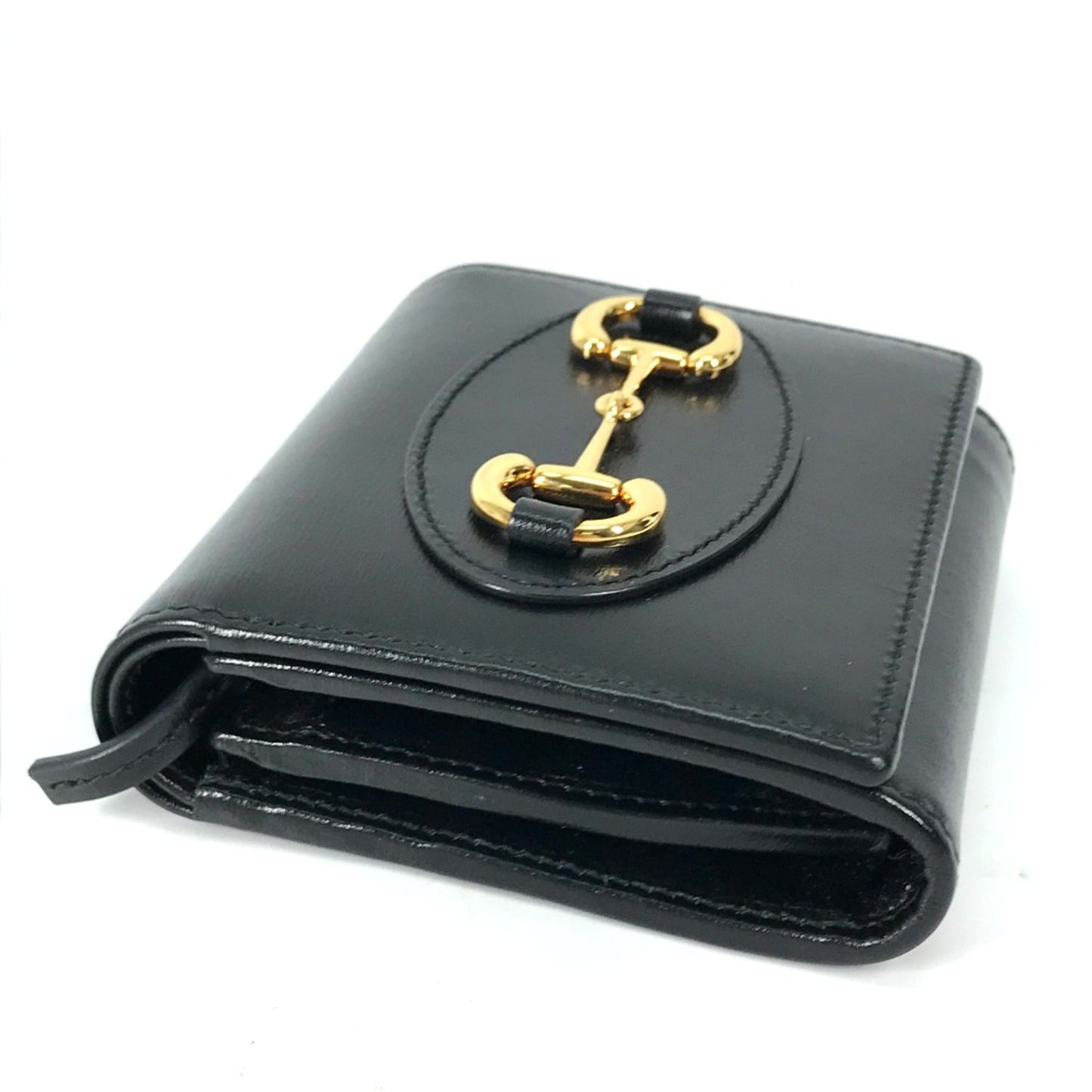 Gucci Black Leather Wallet (Bi-Fold)