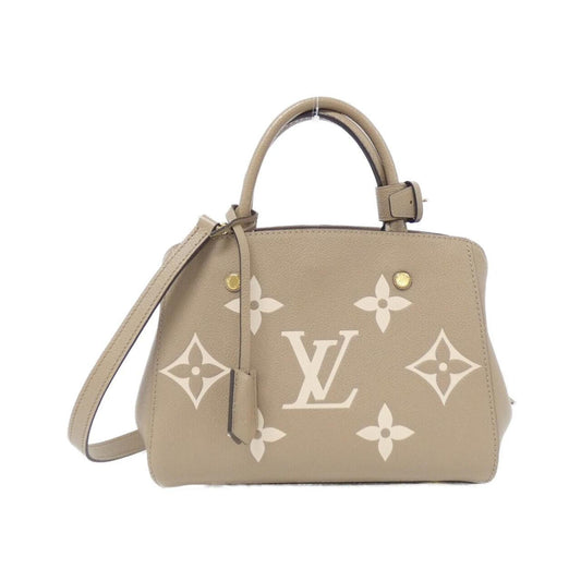Louis Vuitton Tourterelle Leather Handbag Shoulder Bag ()