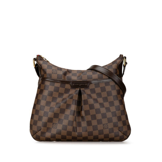 Louis Vuitton Brown Pvc Leather Shoulder Bag ()