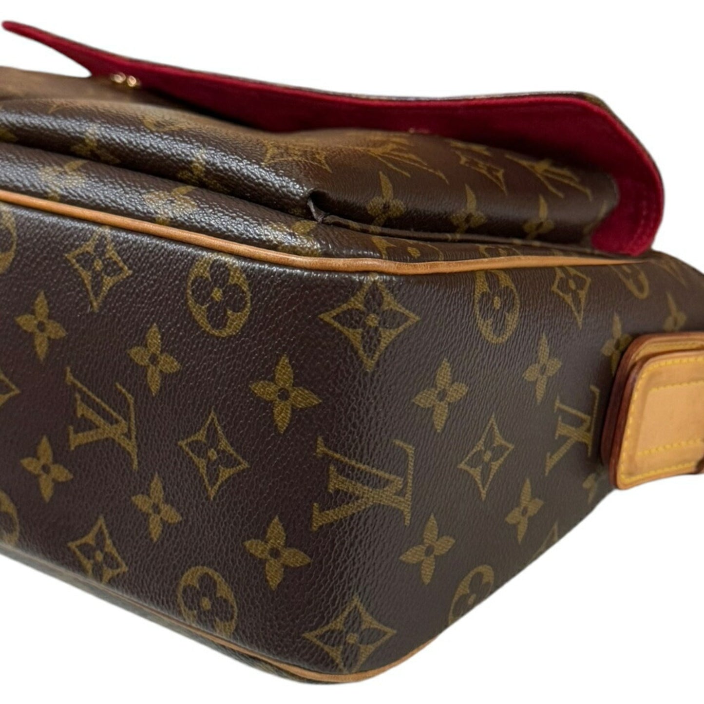 Louis Vuitton Brown Monogram Canvas Shoulder Bag