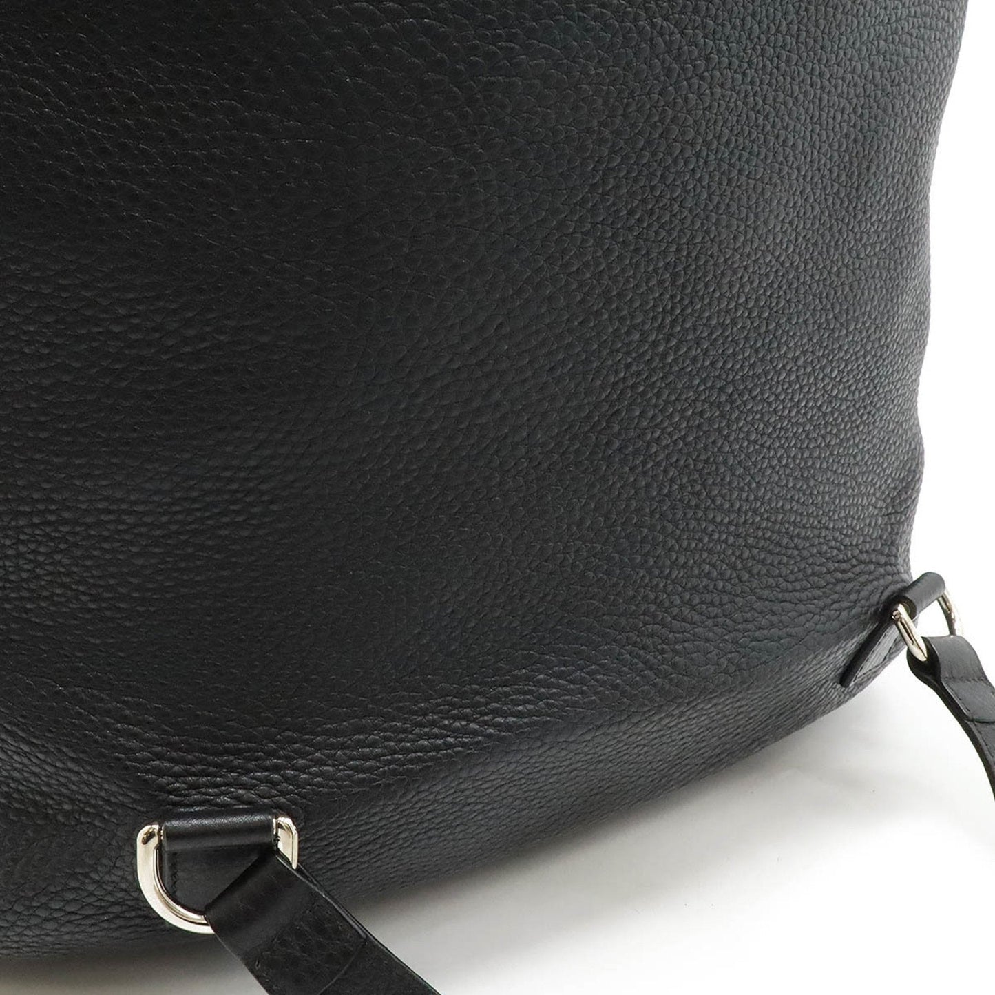 Gucci Black Leather Backpack
