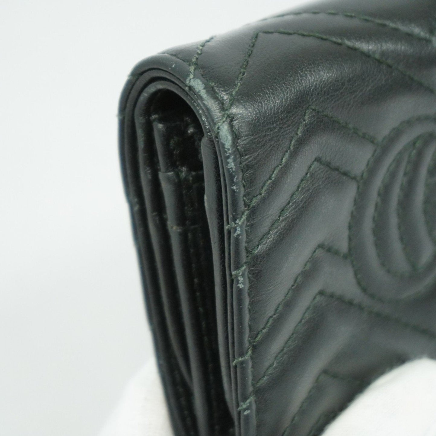 Gucci Black Leather Wallet (Bi-Fold)