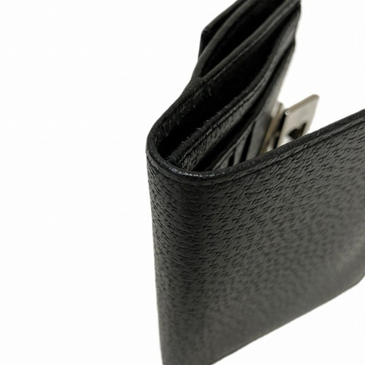 Gucci Black Leather Wallet (Bi-Fold)