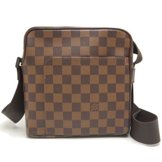 Louis Vuitton Damier Canvas Ebene Pvc Shoulder Bag ()