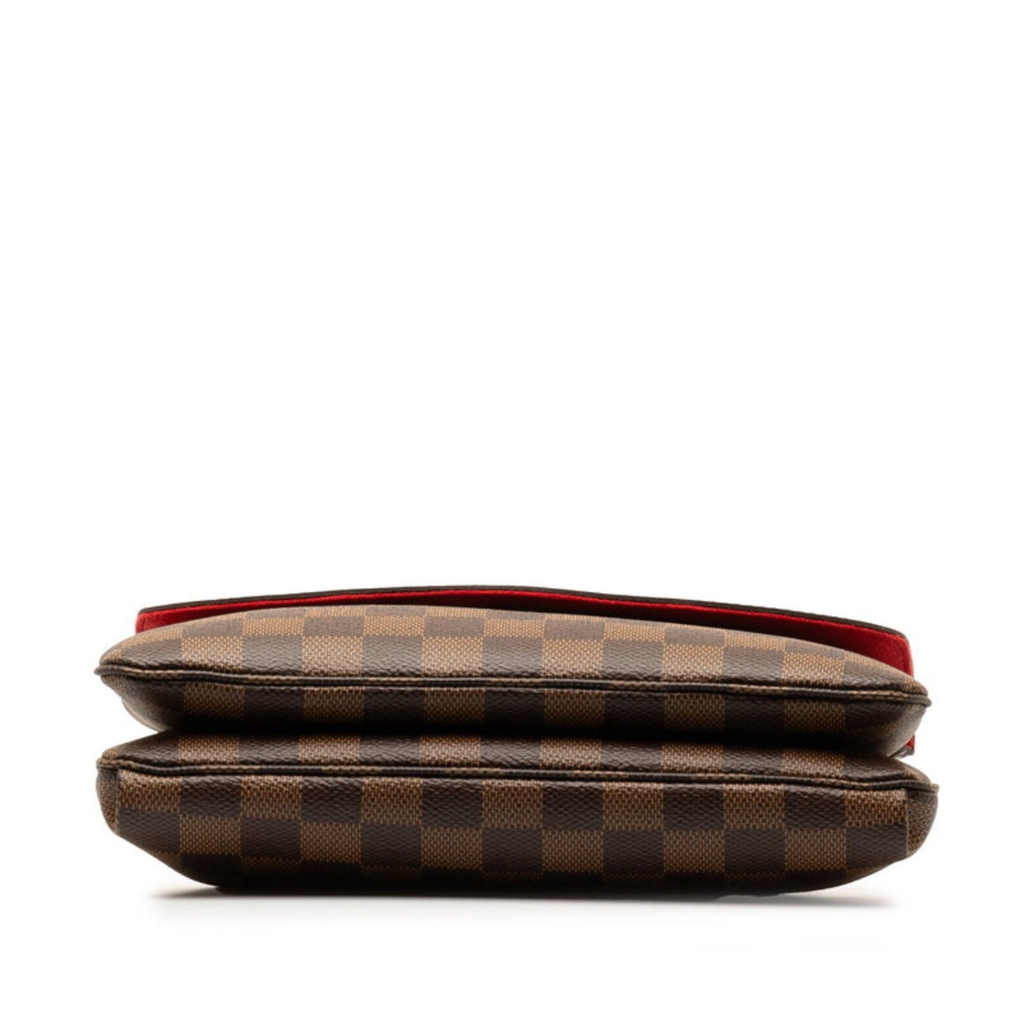 Louis Vuitton Damier Brown Pvc Leather Shoulder Bag