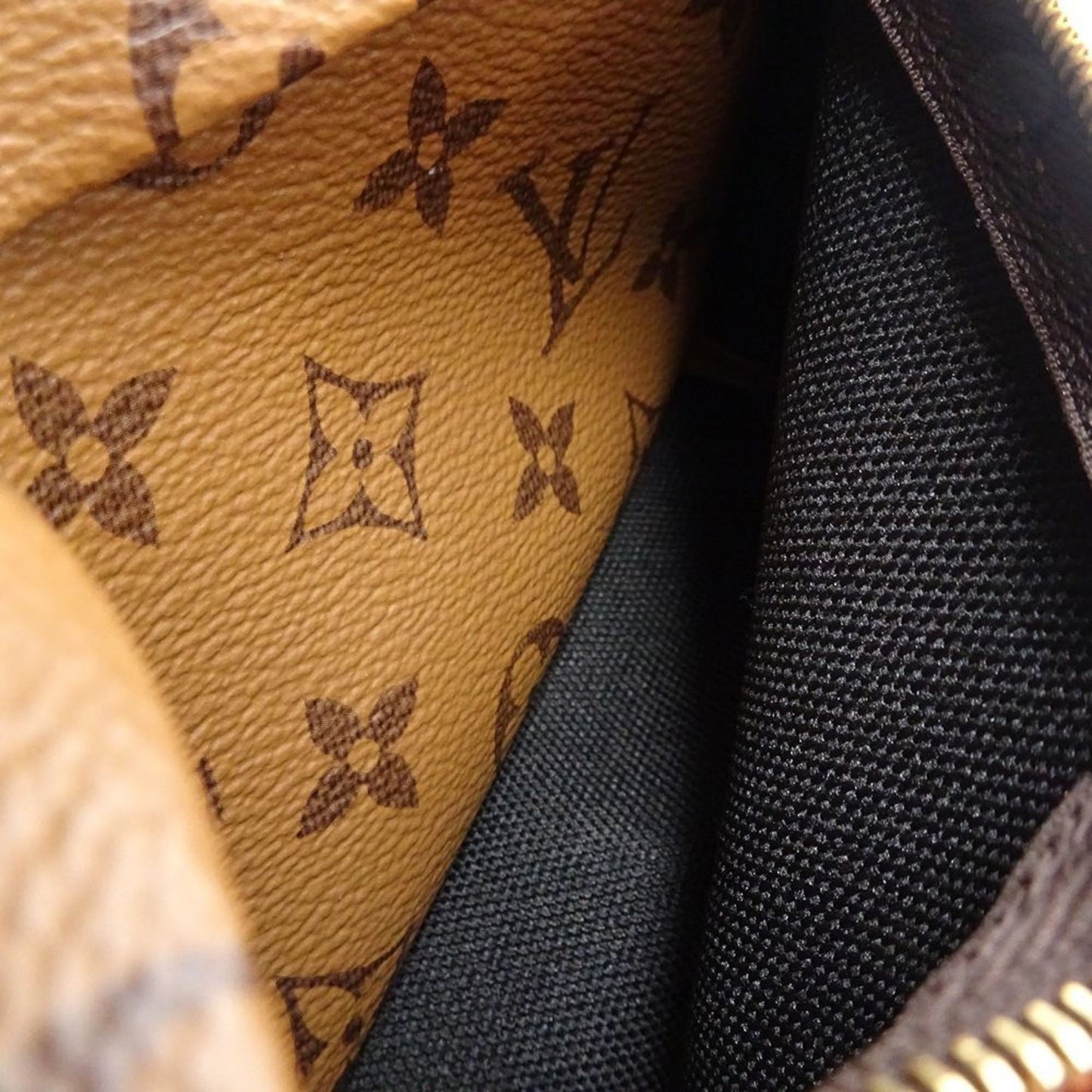 Louis Vuitton Brown Monogram Reverse Monogram Reverse Backpack