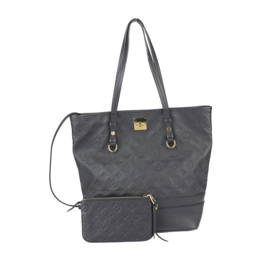 Louis Vuitton Black Monogram Empreinte Handbag Shoulder Bag Tote Bag ()