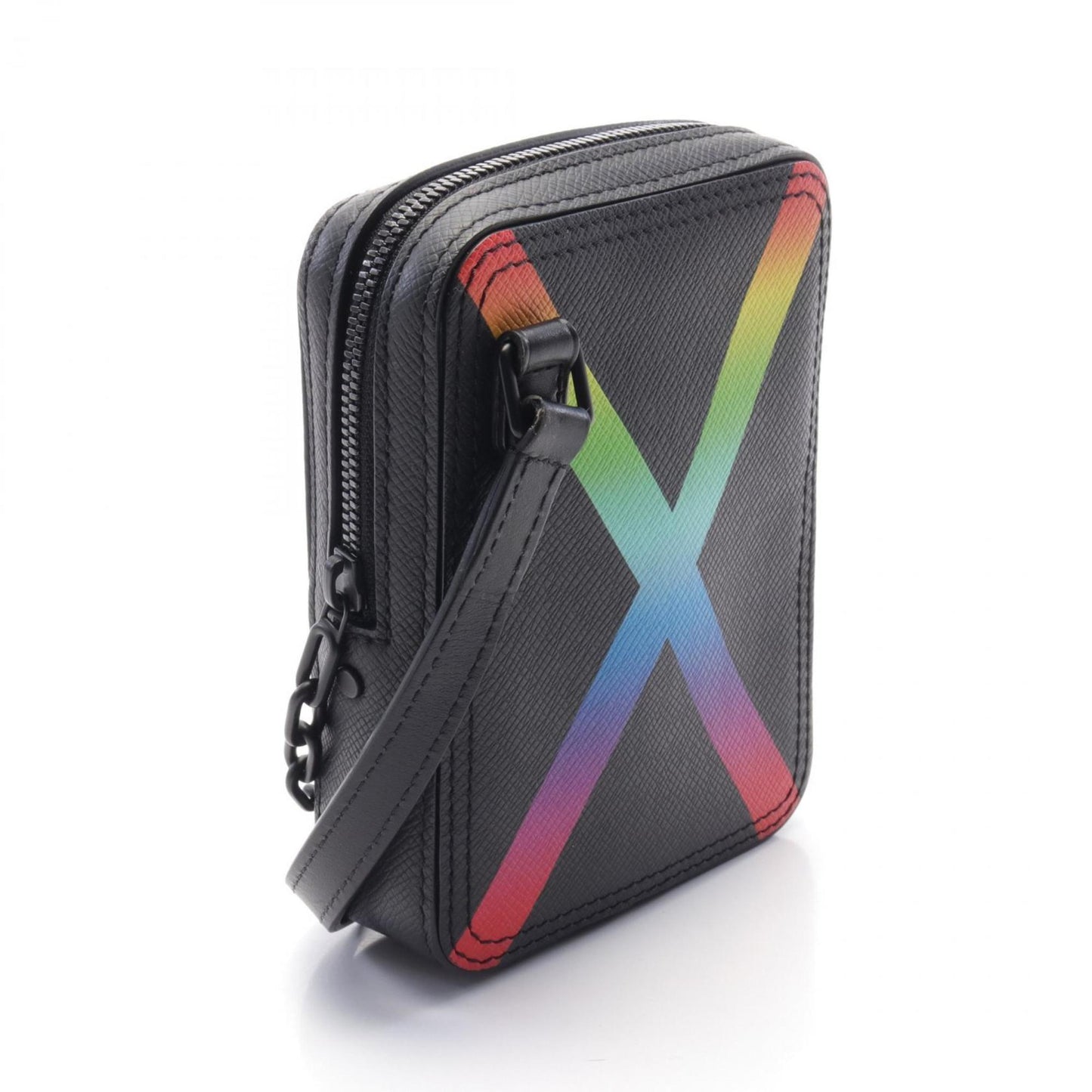 Louis Vuitton Black Noir Leather Shoulder Bag