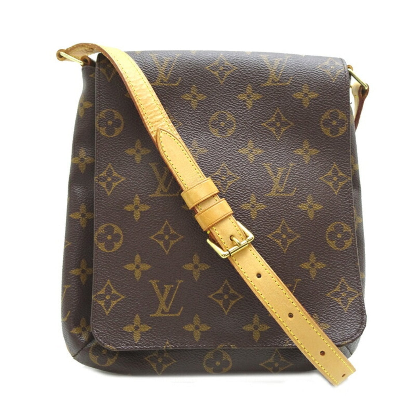Louis Vuitton Brown Monogram Shoulder Bag ()
