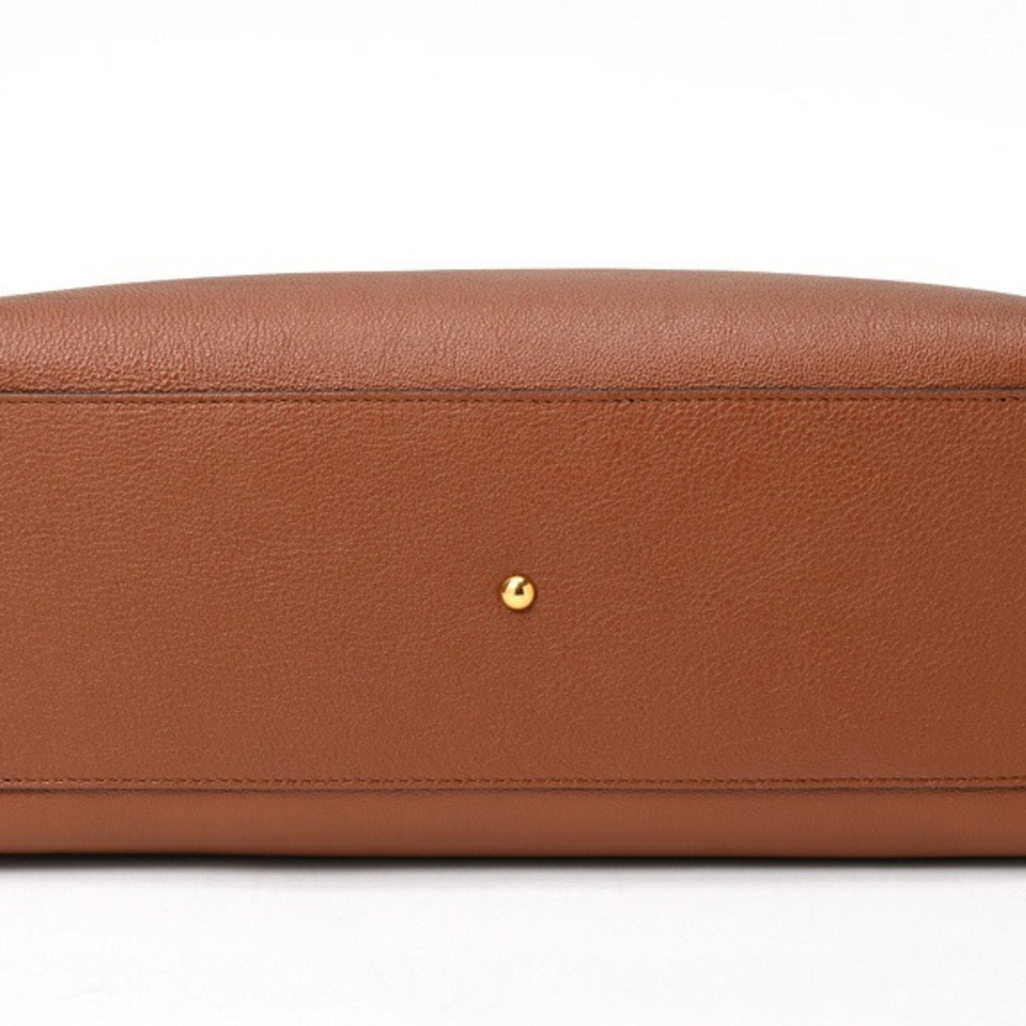 Gucci Brown Leather Bamboo Tote Bag