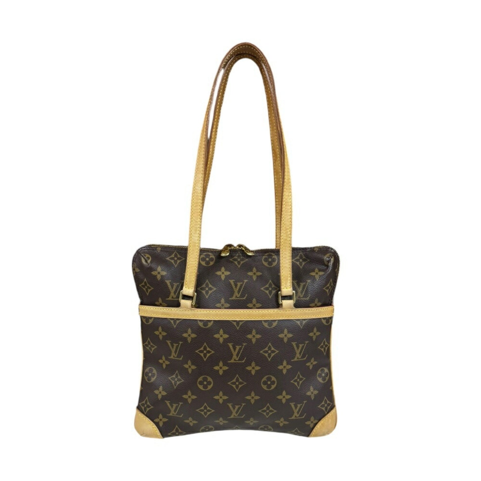 Louis Vuitton Brown Monogram Shoulder Bag ()