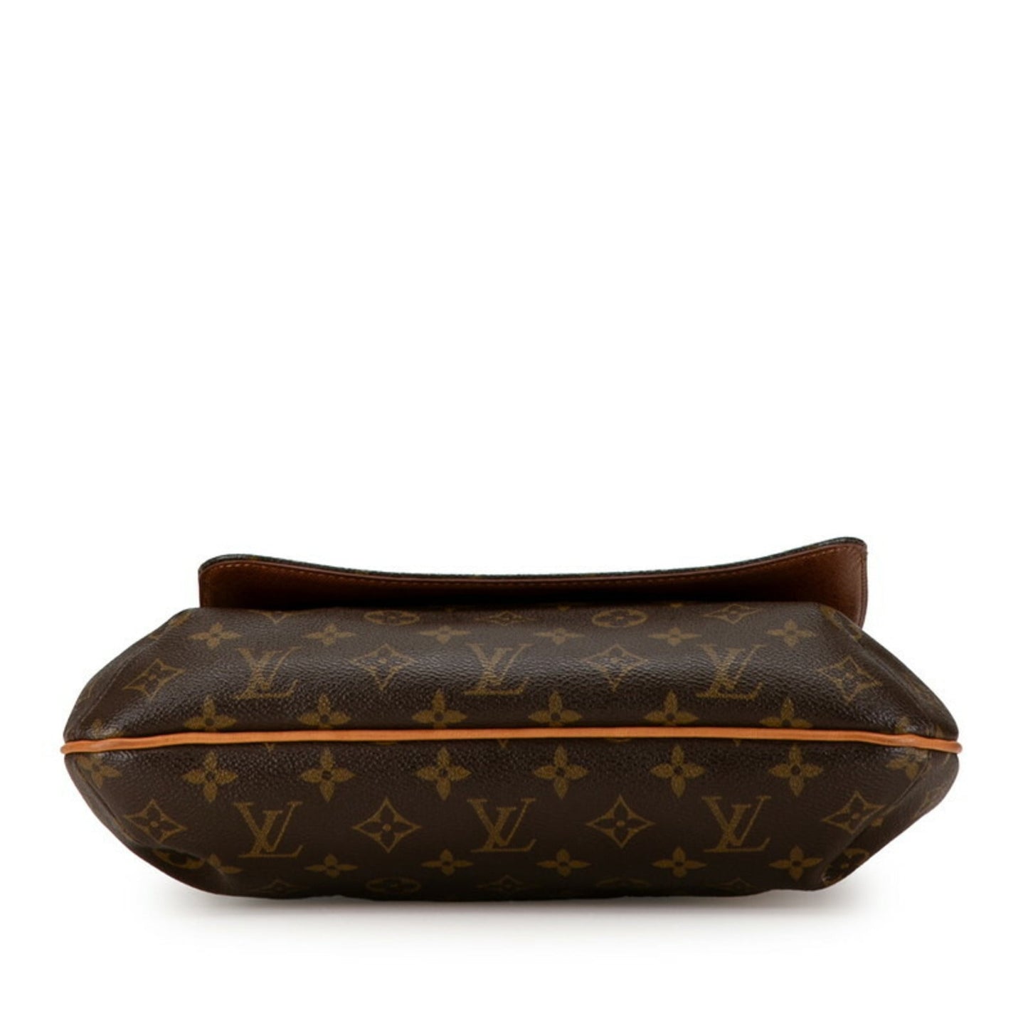 Louis Vuitton Brown Pvc Leather Pochette Pouch Shoulder Bag