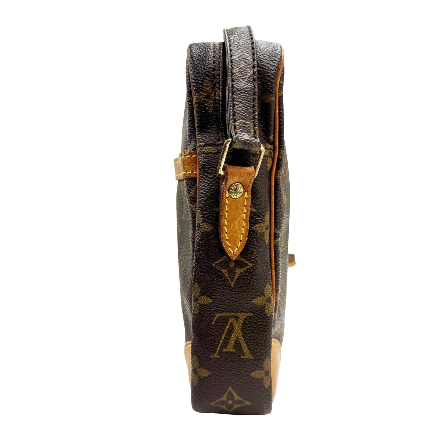 Louis Vuitton Brown Monogram Leather Pvc Shoulder Bag